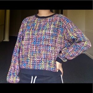 Multicolored long sleeve shirt